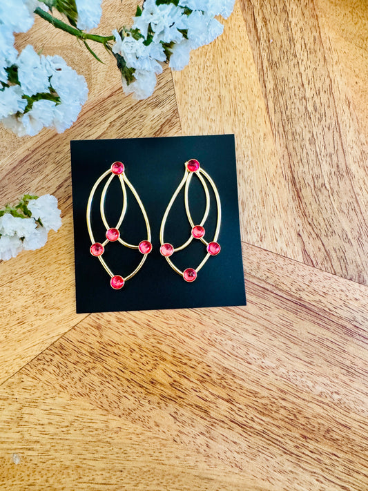 Branching stones - Red