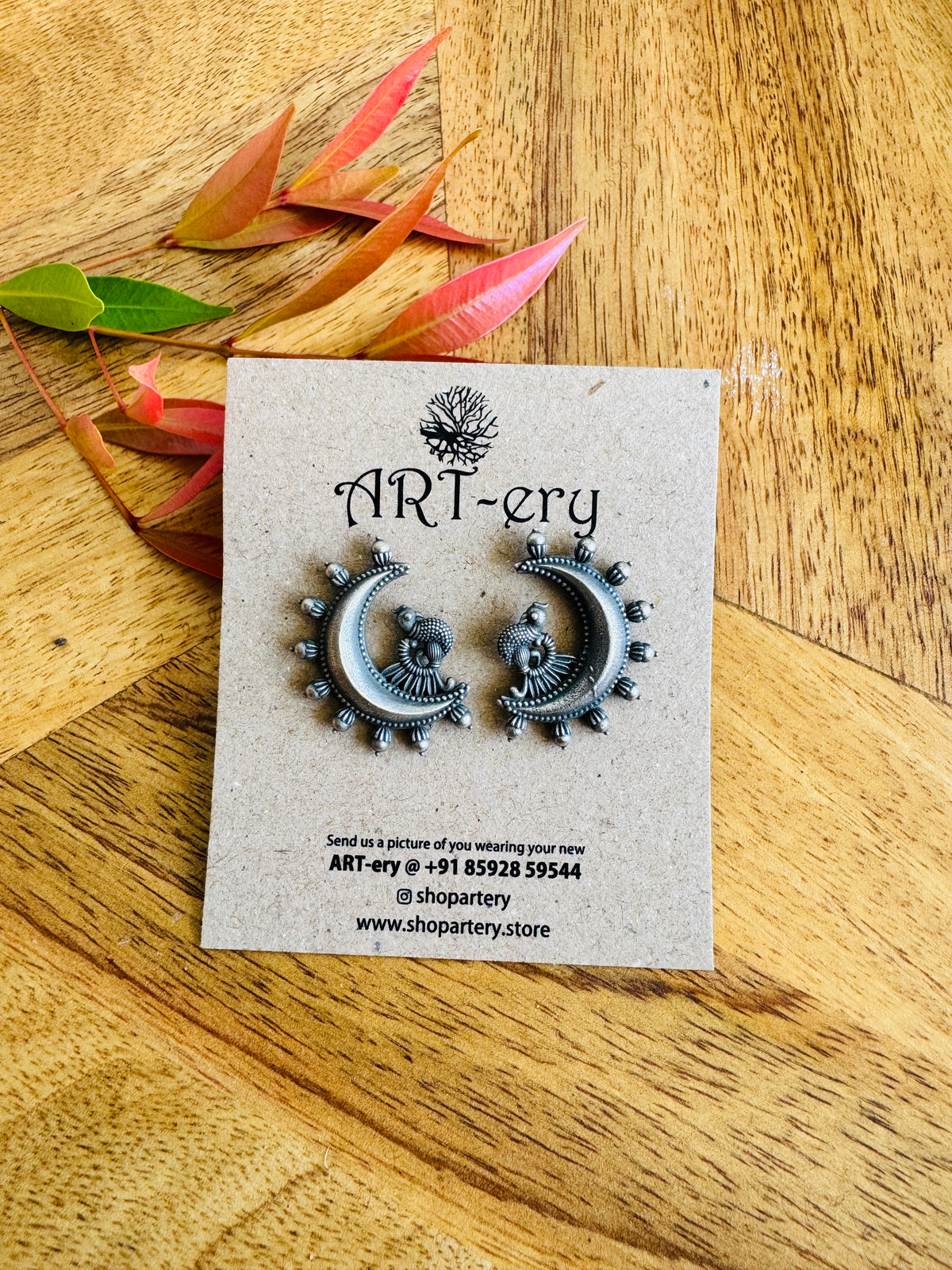 Half moon earrings