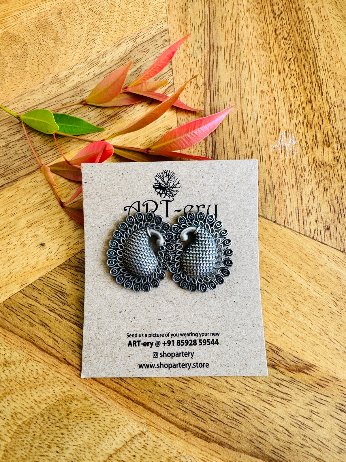 Paisley statement stud
