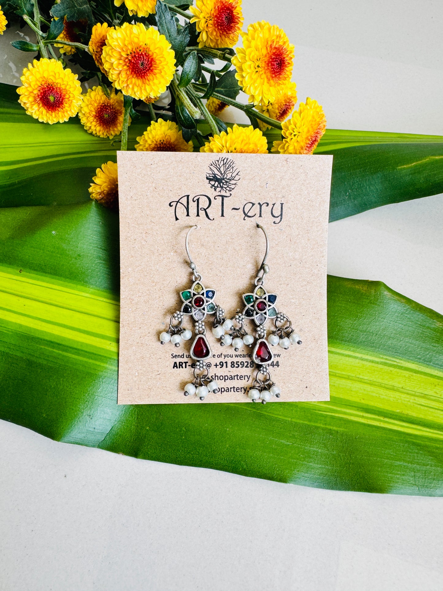 Multicolor lightweight with pearl drops