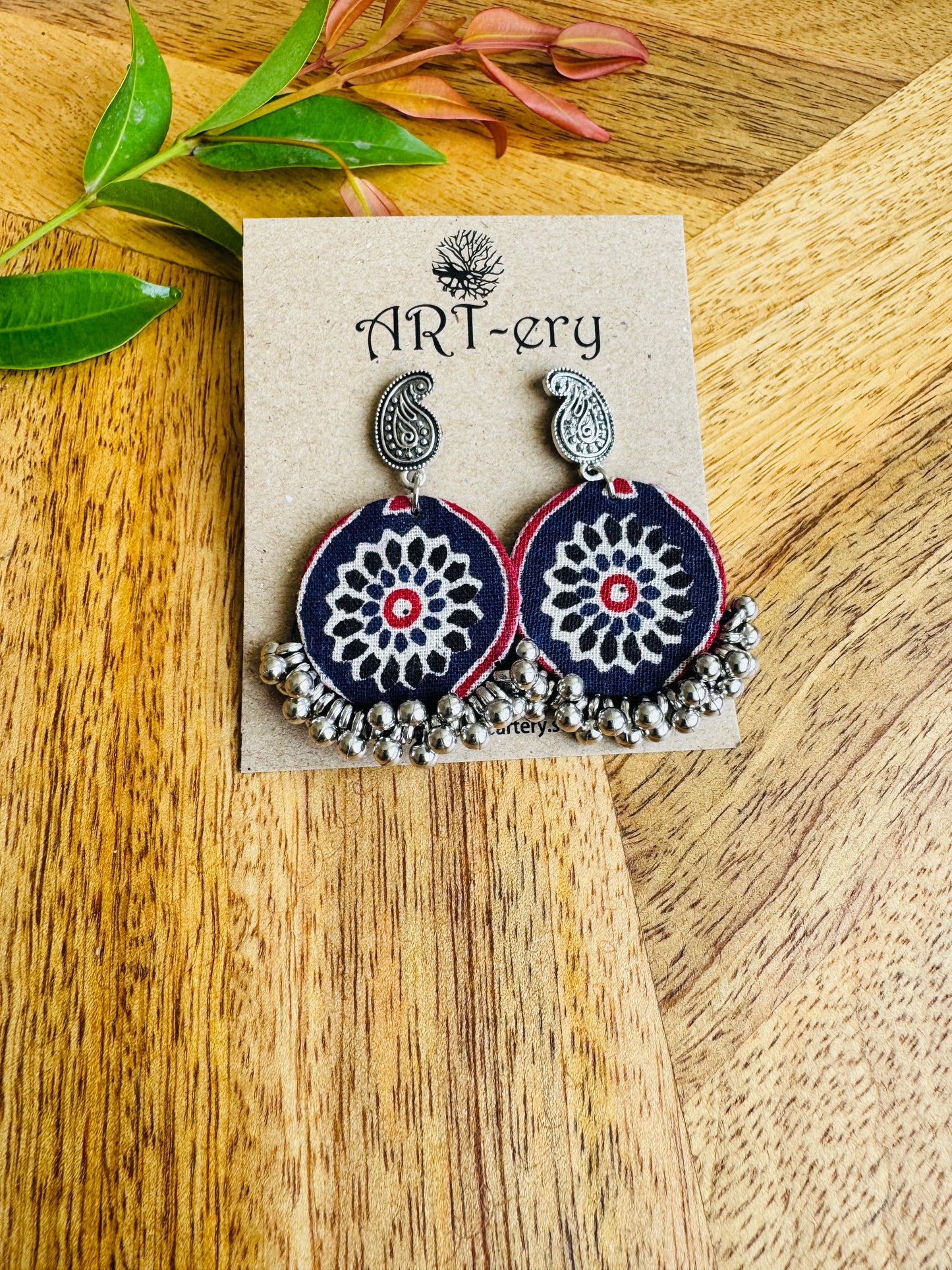 Lightweight Handmade Statement Jewellery - Paisley