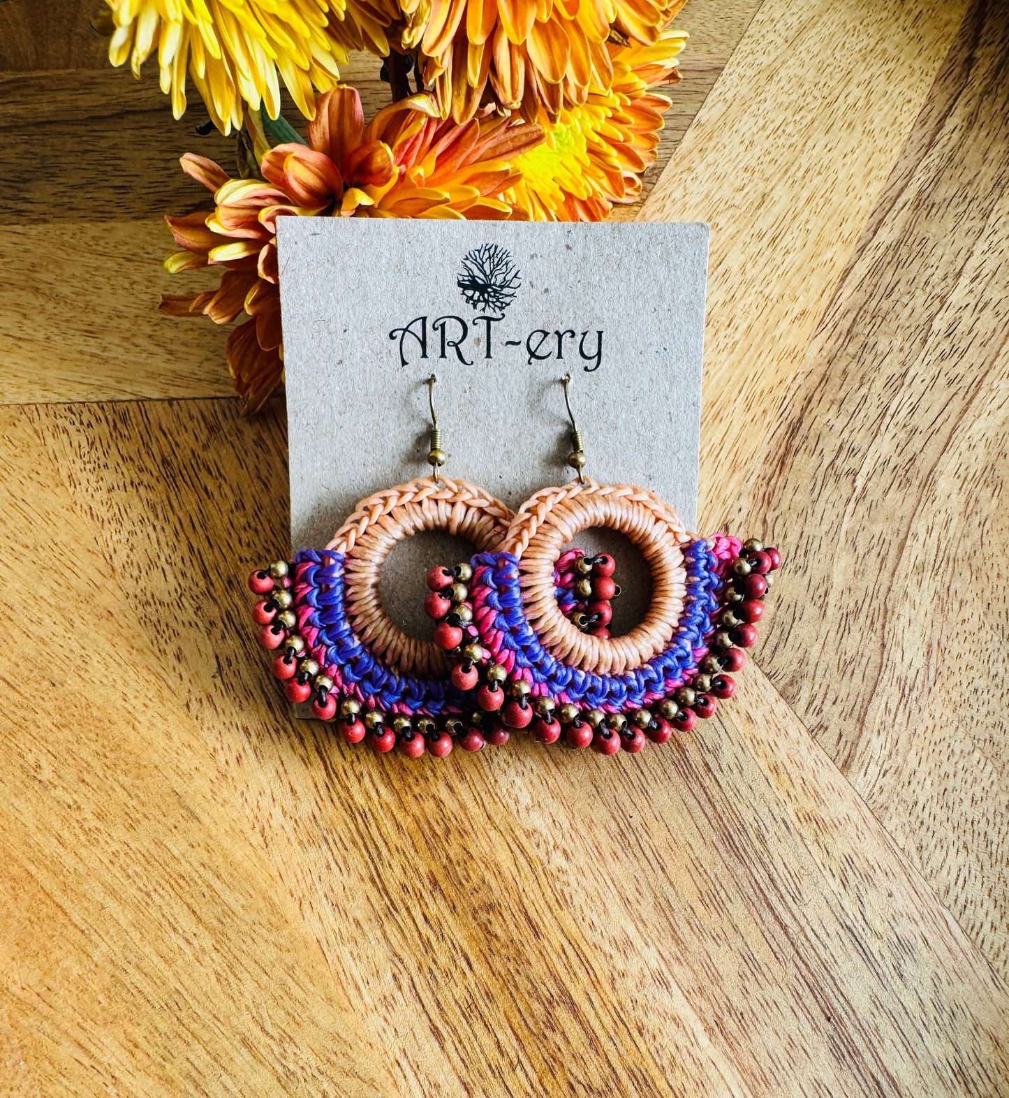Far East collection - Red and peach