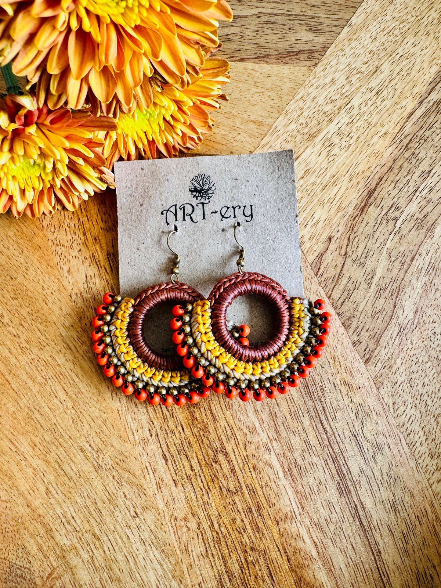 Far East collection - Brown and red